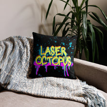 Load image into Gallery viewer, tie-dye octo money heist premium pillow