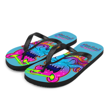 Load image into Gallery viewer, candy blue classic octo - flip-flops