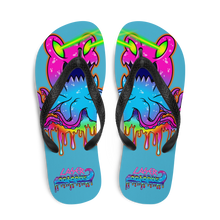 Load image into Gallery viewer, candy blue classic octo - flip-flops