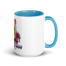 Load image into Gallery viewer, tie-dye octo milkshake heist mug