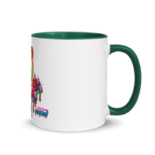 Load image into Gallery viewer, tie-dye octo milkshake heist mug