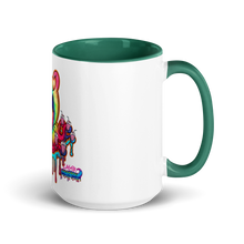 Load image into Gallery viewer, tie-dye octo milkshake heist mug