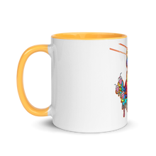 Load image into Gallery viewer, tie-dye octo milkshake heist mug