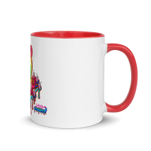 Load image into Gallery viewer, tie-dye octo milkshake heist mug