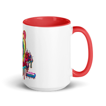 Load image into Gallery viewer, tie-dye octo milkshake heist mug