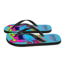 Load image into Gallery viewer, candy blue classic octo - flip-flops
