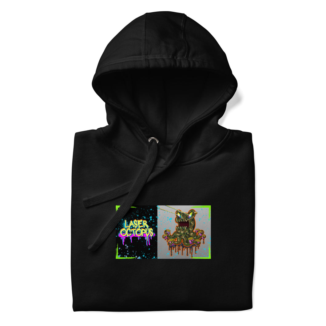 cammo octo fries heist - unisex premium hoodie