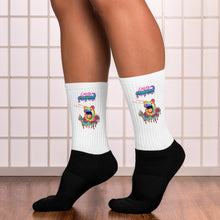 Load image into Gallery viewer, tie-dye octo milkshake heist - premium socks
