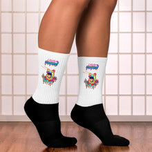 Load image into Gallery viewer, tie-dye octo milkshake heist - premium socks
